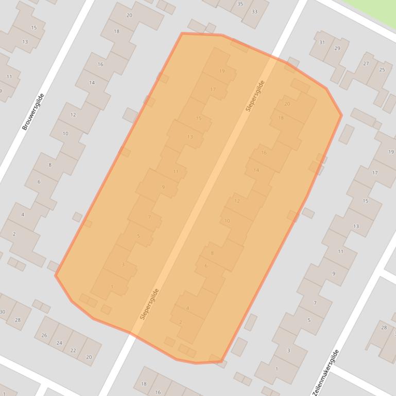 Kaart van postcodegebied 8253GM.