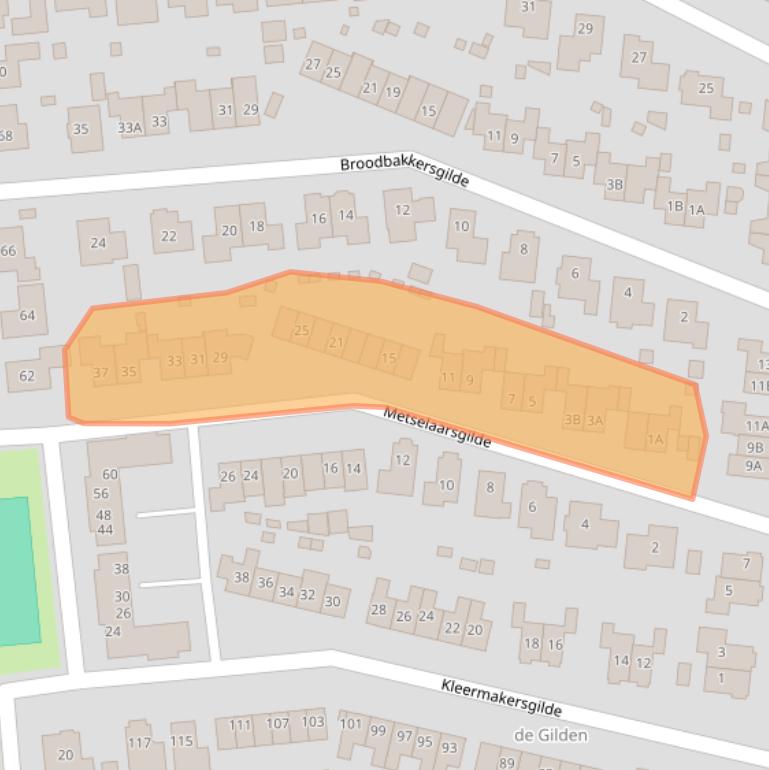 Kaart van postcodegebied 8253HN.