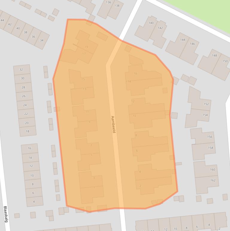Kaart van postcodegebied 8253LW.