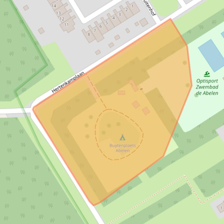 Kaart van postcodegebied 8255BB.