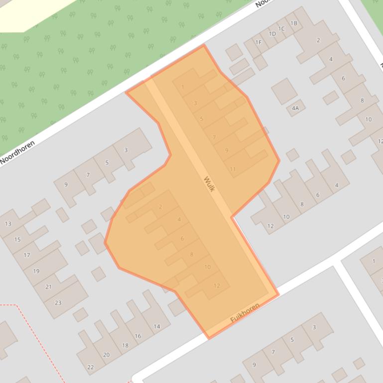 Kaart van postcodegebied 8255BG.