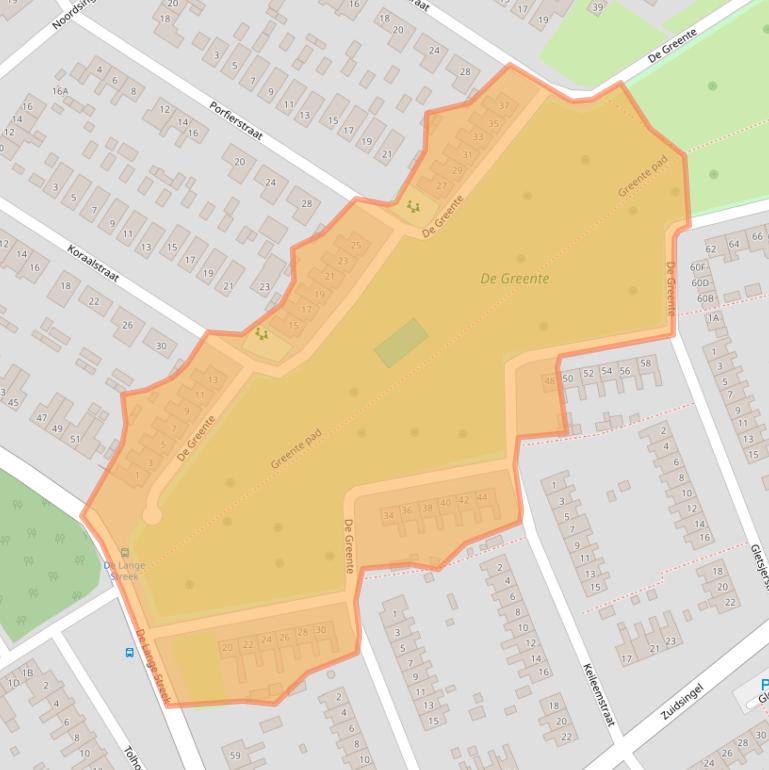 Kaart van postcodegebied 8255CP.