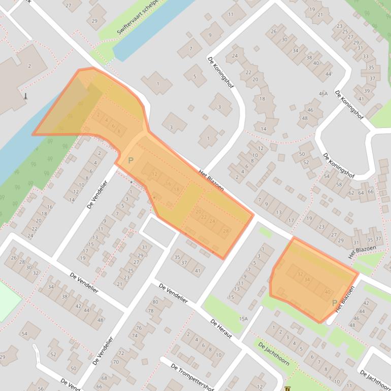 Kaart van postcodegebied 8255CS.