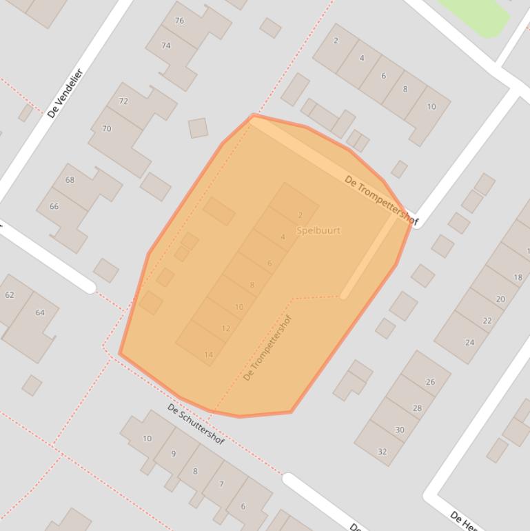 Kaart van postcodegebied 8255CZ.