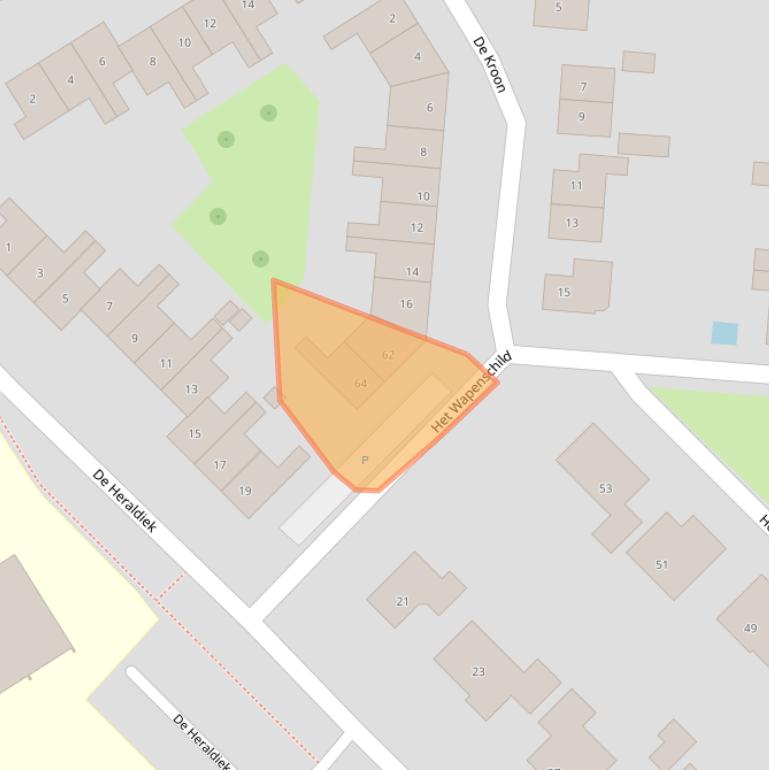 Kaart van postcodegebied 8255DK.