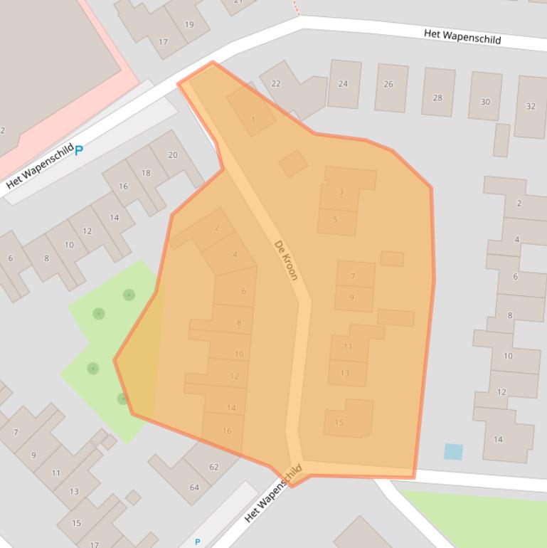 Kaart van postcodegebied 8255DL.