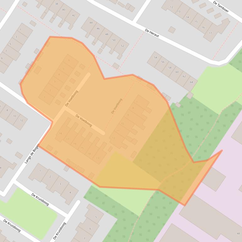 Kaart van postcodegebied 8255GD.