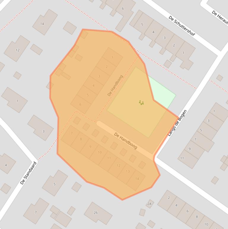 Kaart van postcodegebied 8255GE.