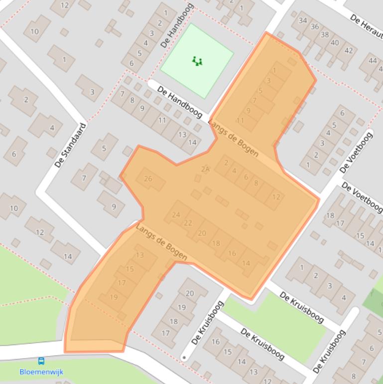 Kaart van postcodegebied 8255GG.