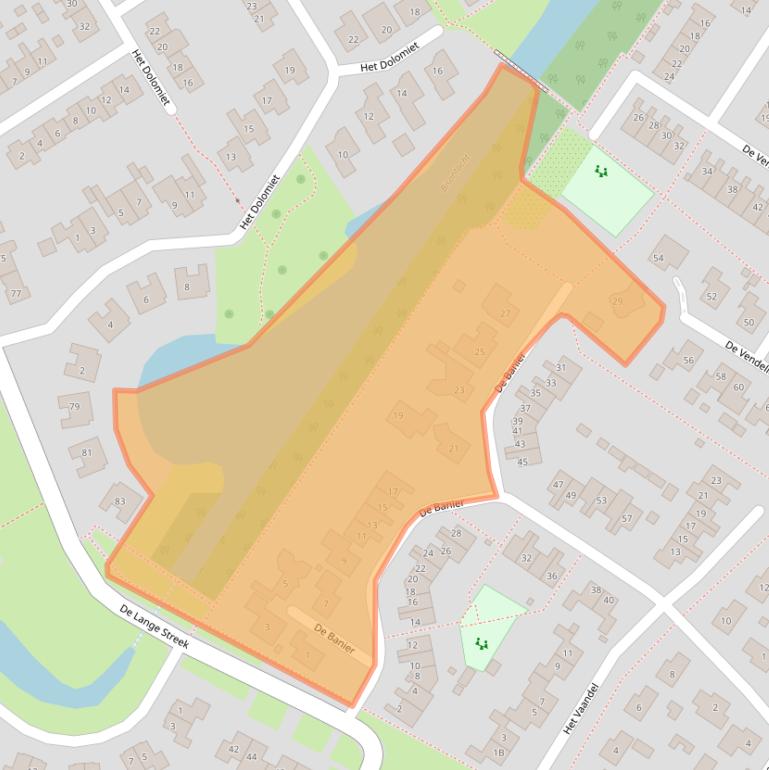 Kaart van postcodegebied 8255GJ.