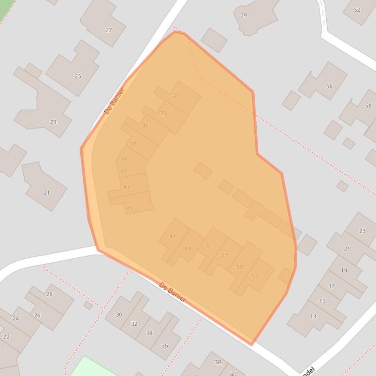 Kaart van postcodegebied 8255GK.