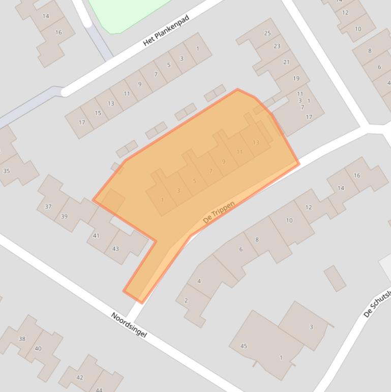 Kaart van postcodegebied 8255HC.