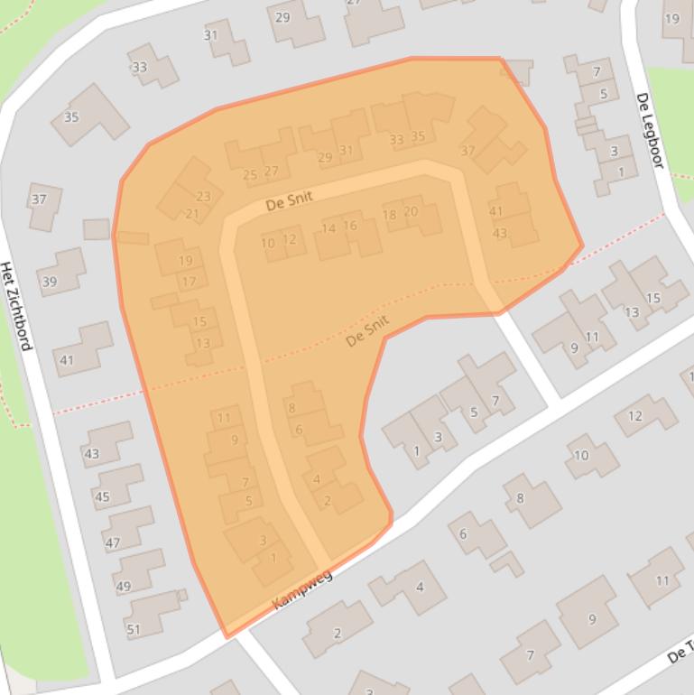 Kaart van postcodegebied 8255HD.