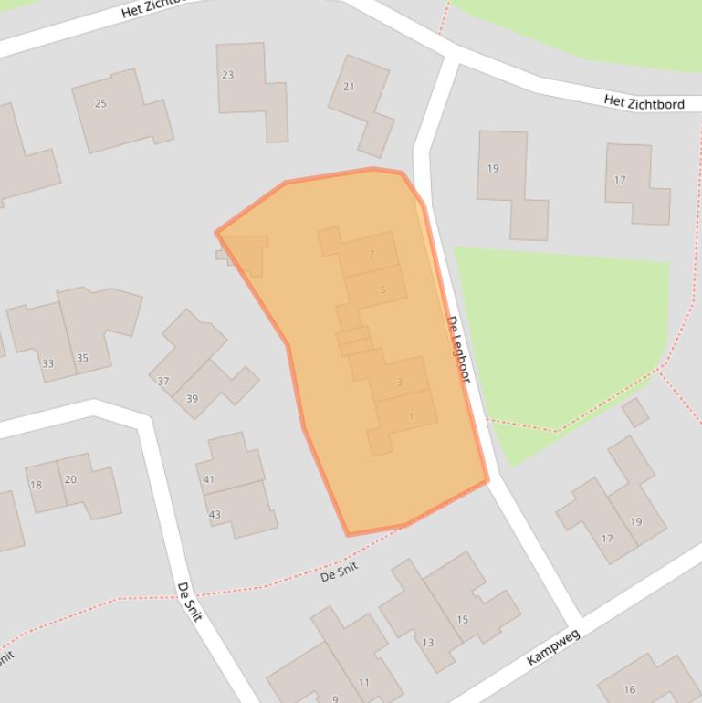 Kaart van postcodegebied 8255HM.