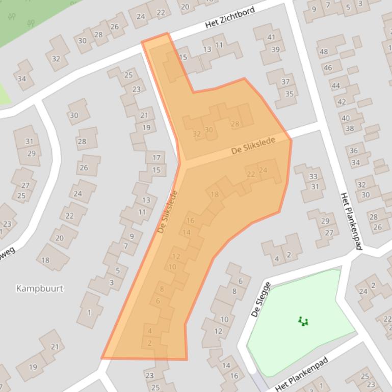 Kaart van postcodegebied 8255HN.