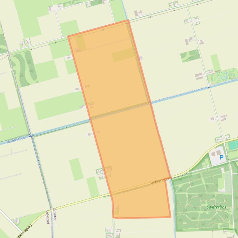 Kaart van postcodegebied 8255PM.