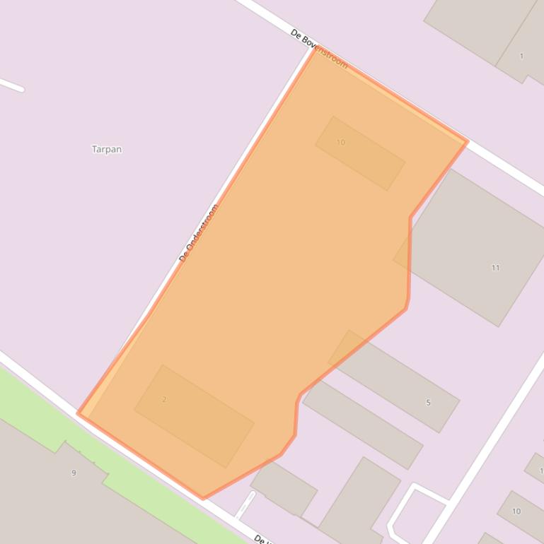 Kaart van postcodegebied 8255RM.