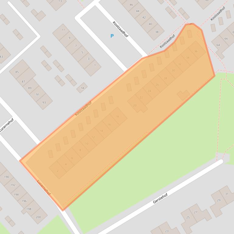 Kaart van postcodegebied 8256AD.