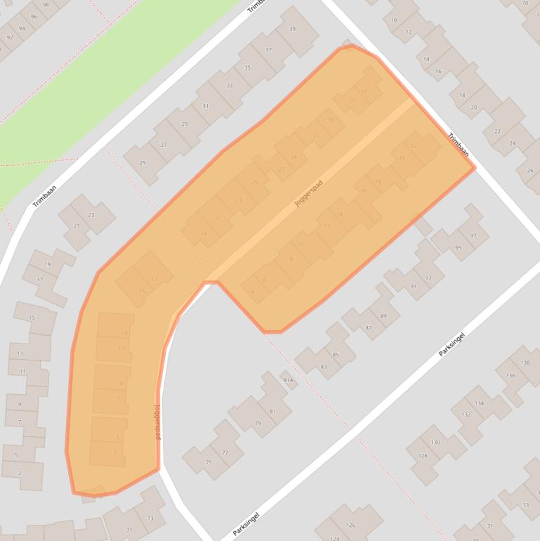 Kaart van postcodegebied 8256GM.