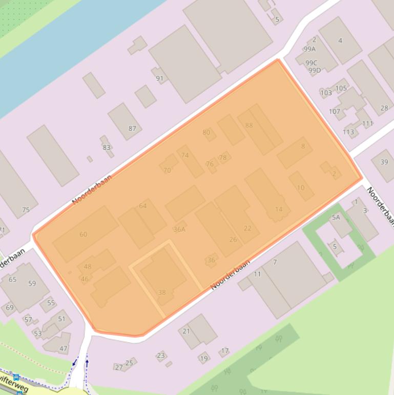 Kaart van postcodegebied 8256PR.