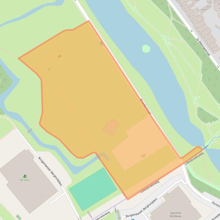 Kaart van postcodegebied 8261GH.