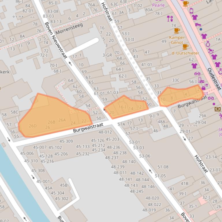 Kaart van postcodegebied 8261HK.