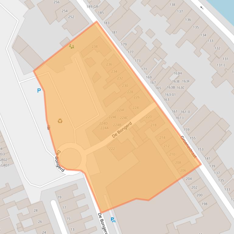 Kaart van postcodegebied 8261VM.