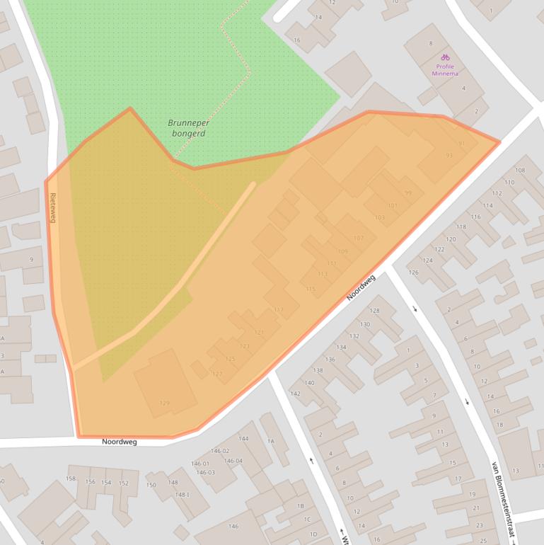 Kaart van postcodegebied 8262BR.