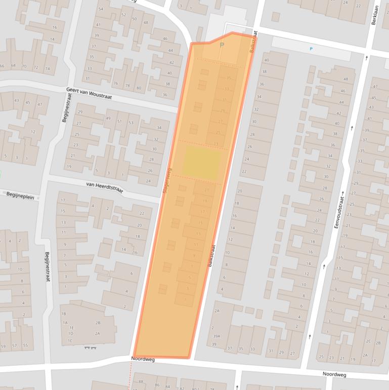 Kaart van postcodegebied 8262NB.