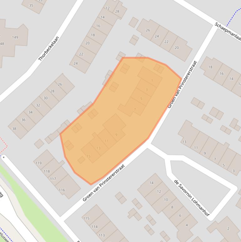 Kaart van postcodegebied 8262SP.