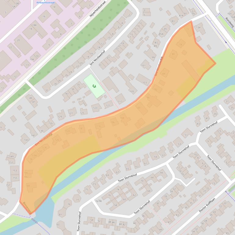 Kaart van postcodegebied 8264AD.