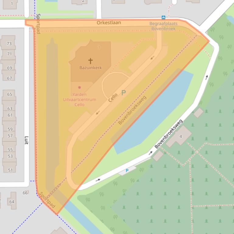Kaart van postcodegebied 8265RL.