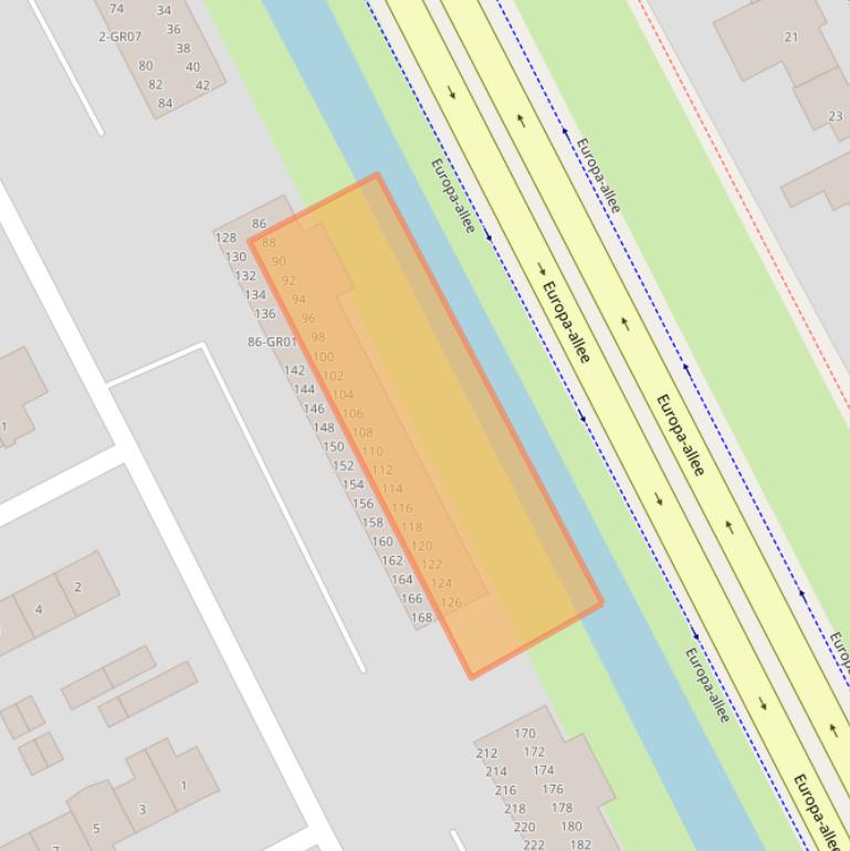 Kaart van postcodegebied 8265WK.