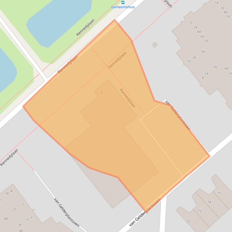 Kaart van postcodegebied 8266BA.