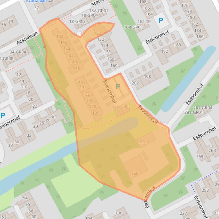 Kaart van postcodegebied 8266GM.