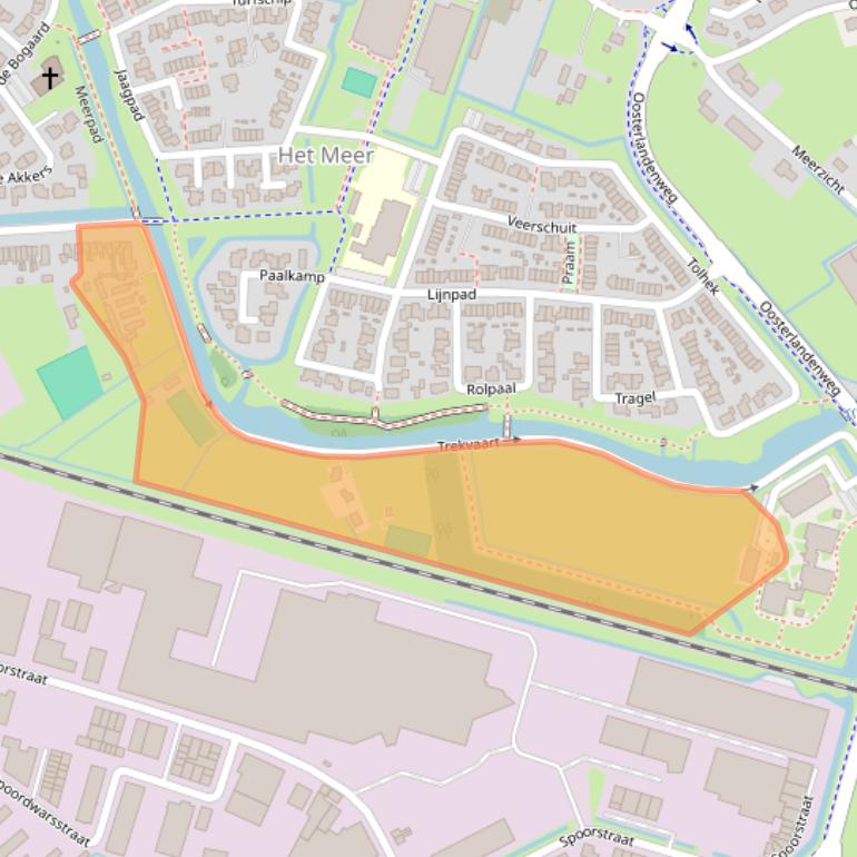 Kaart van postcodegebied 8271AD.