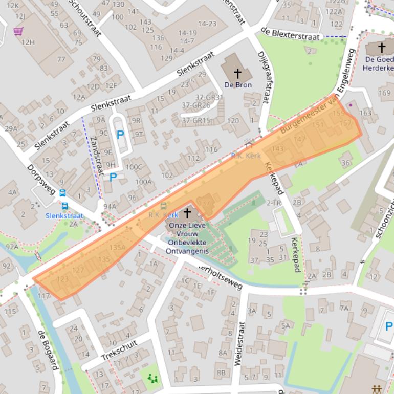 Kaart van postcodegebied 8271AN.