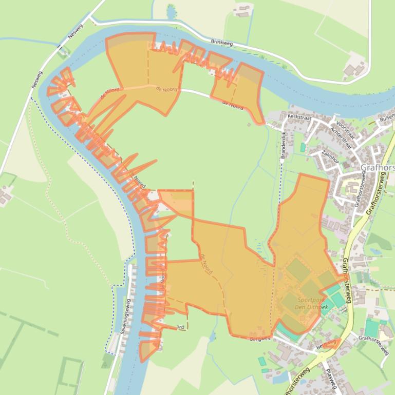 Kaart van postcodegebied 8271CC.