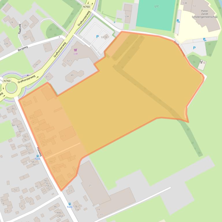 Kaart van postcodegebied 8271CG.