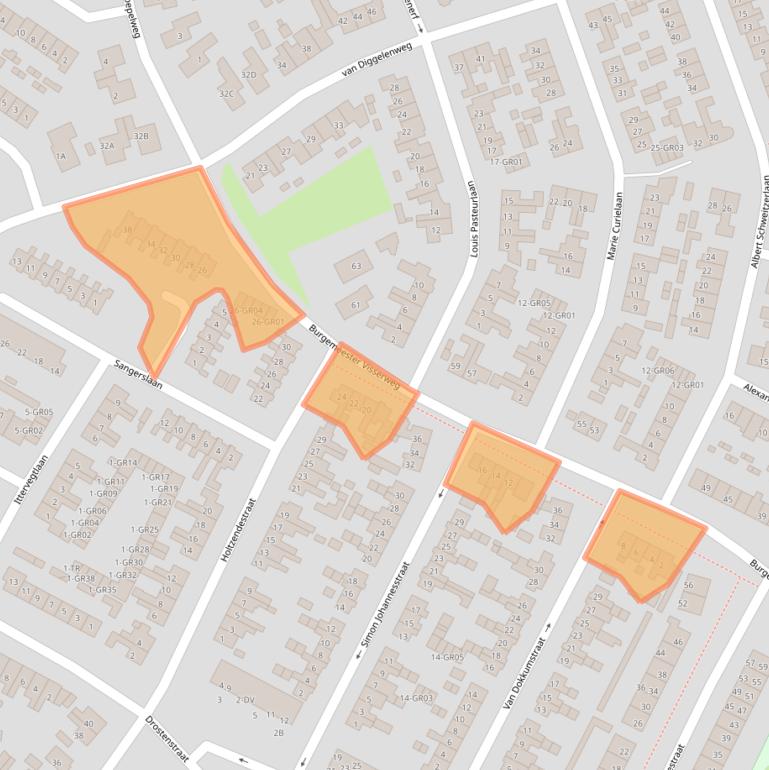 Kaart van postcodegebied 8271CP.