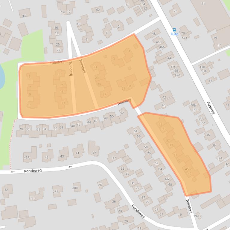 Kaart van postcodegebied 8271DW.