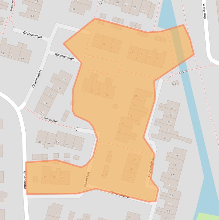 Kaart van postcodegebied 8271EB.