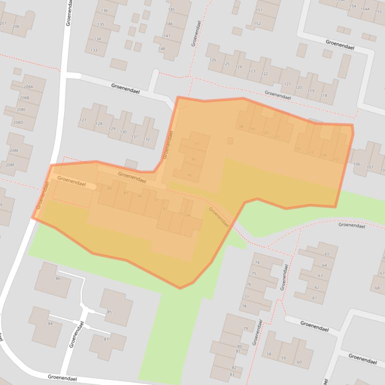 Kaart van postcodegebied 8271EE.