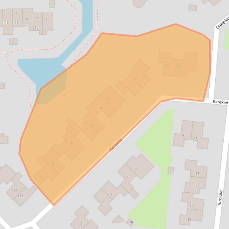 Kaart van postcodegebied 8271GS.