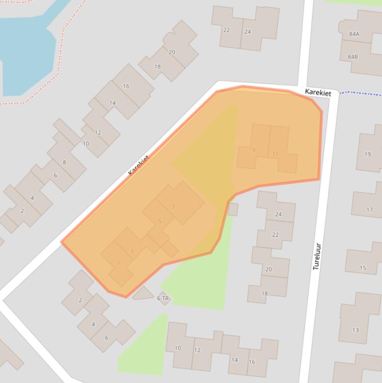 Kaart van postcodegebied 8271GT.