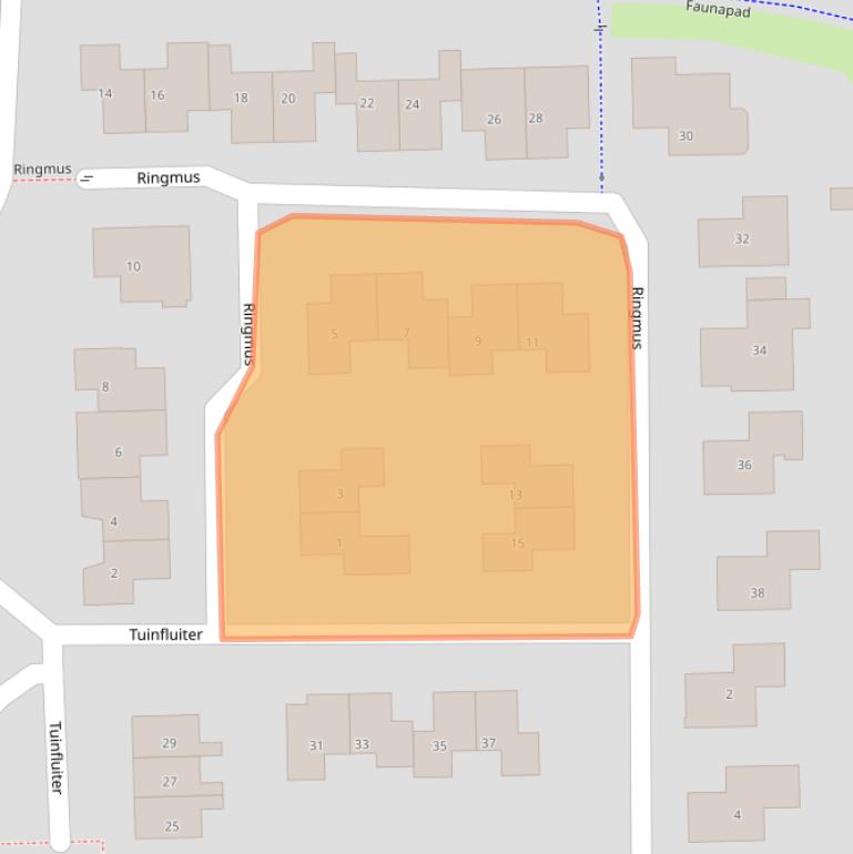 Kaart van postcodegebied 8271HG.