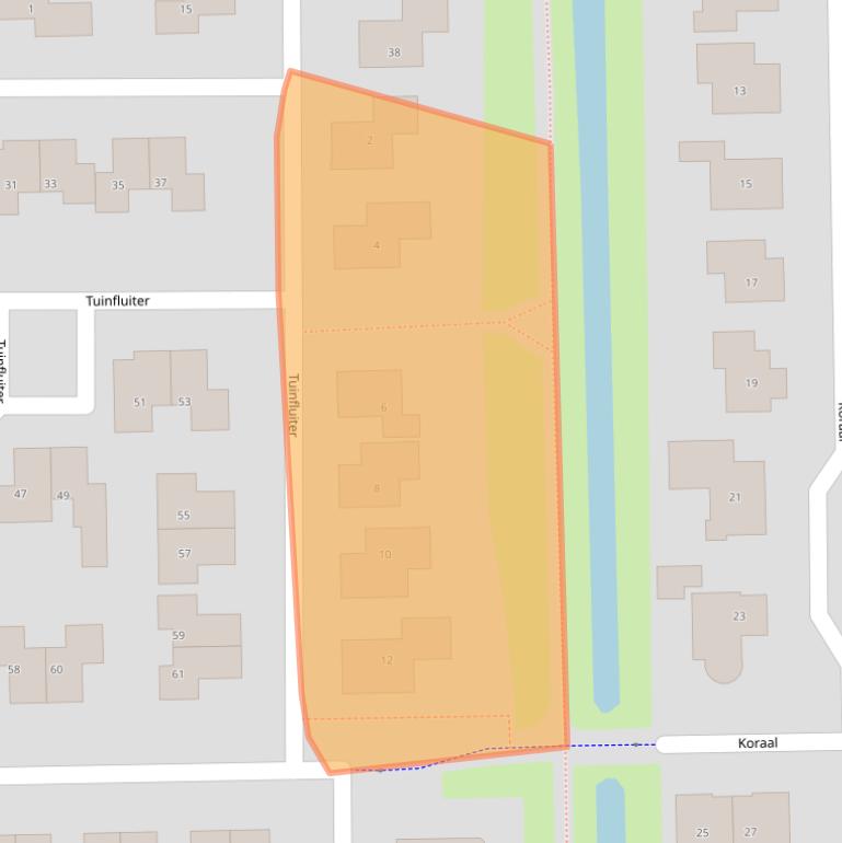 Kaart van postcodegebied 8271HH.