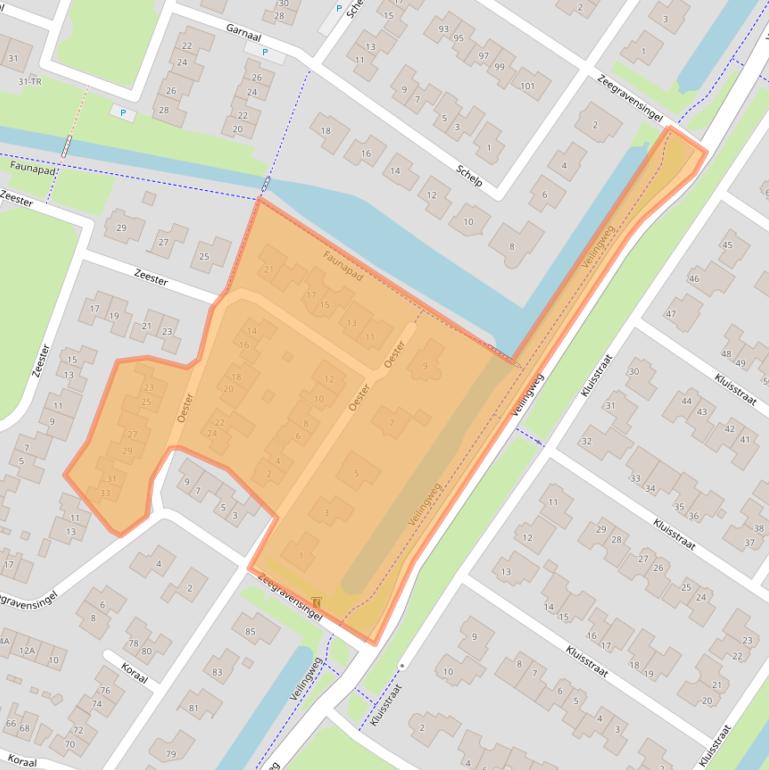 Kaart van postcodegebied 8271KD.