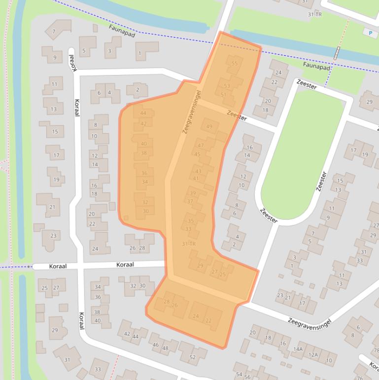 Kaart van postcodegebied 8271KG.