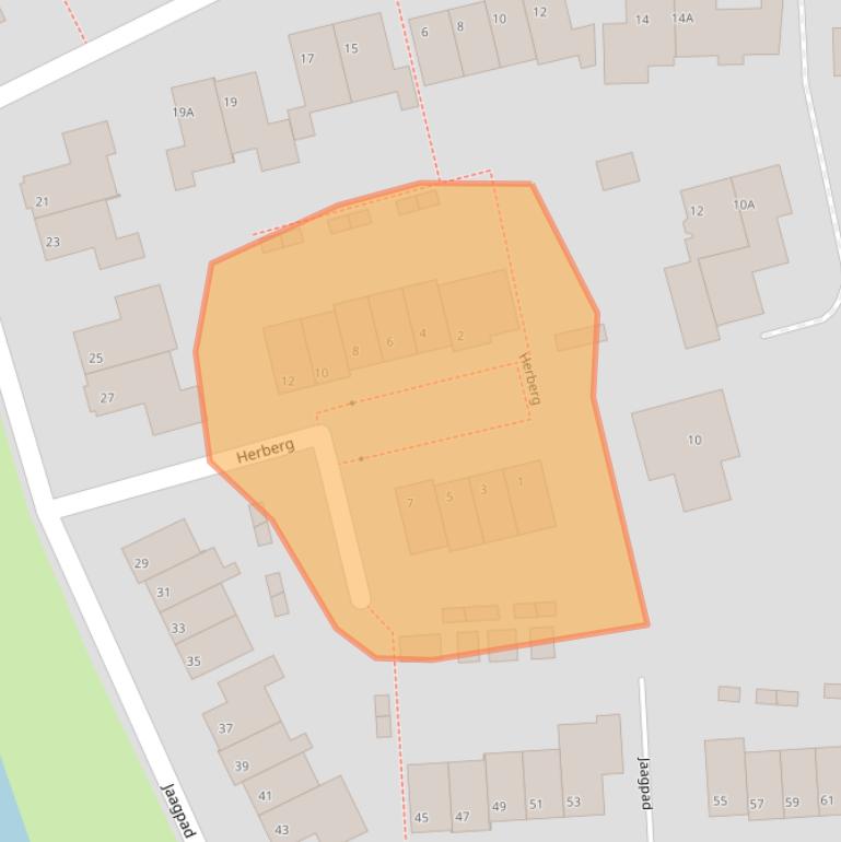 Kaart van postcodegebied 8271LE.